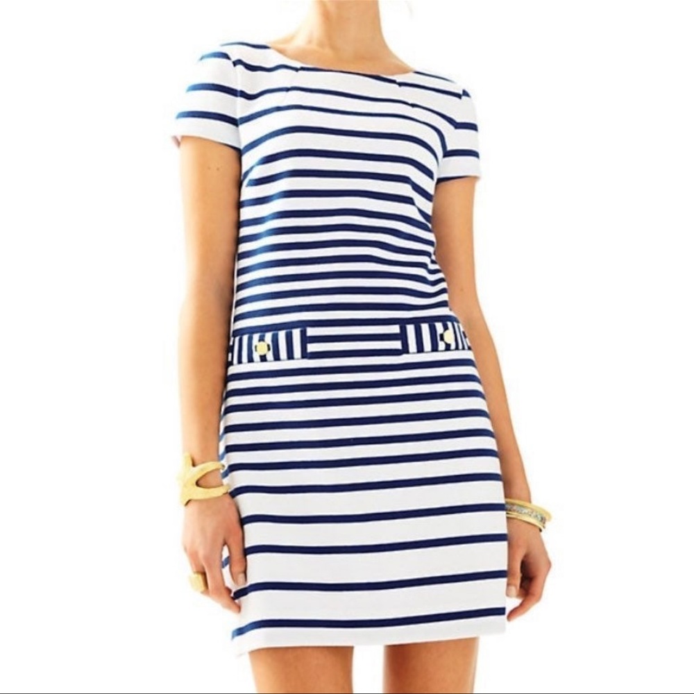 NWOT True Blue Lilly Pulitzer Layton Dress